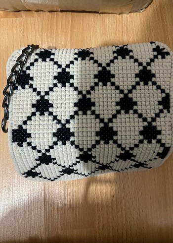 Kadın Çanta Zincir Detaylı Örgü - Görsel 3