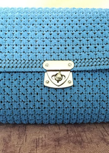 Kadın örgü Çanta Tokalı - Görsel 2