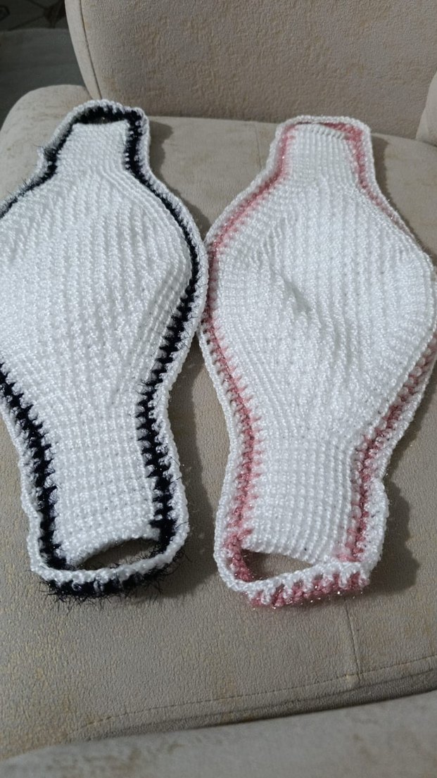 Lif banyo lifi el yapımı - Görsel 2