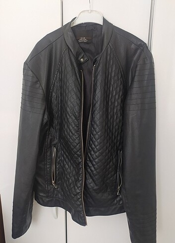 42 Beden Unisex deri ceket
