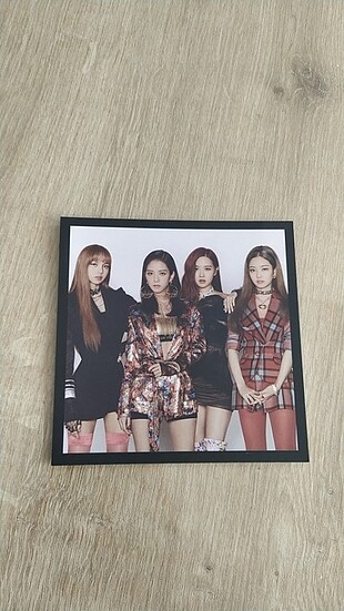 Blackpink square up postcard