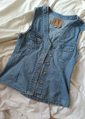 Kolsuz Denim Ceket