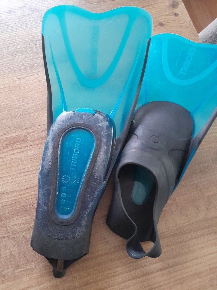 Mavi Erkek Su Ayakkabısı Velcro Bantlı - Görsel 2