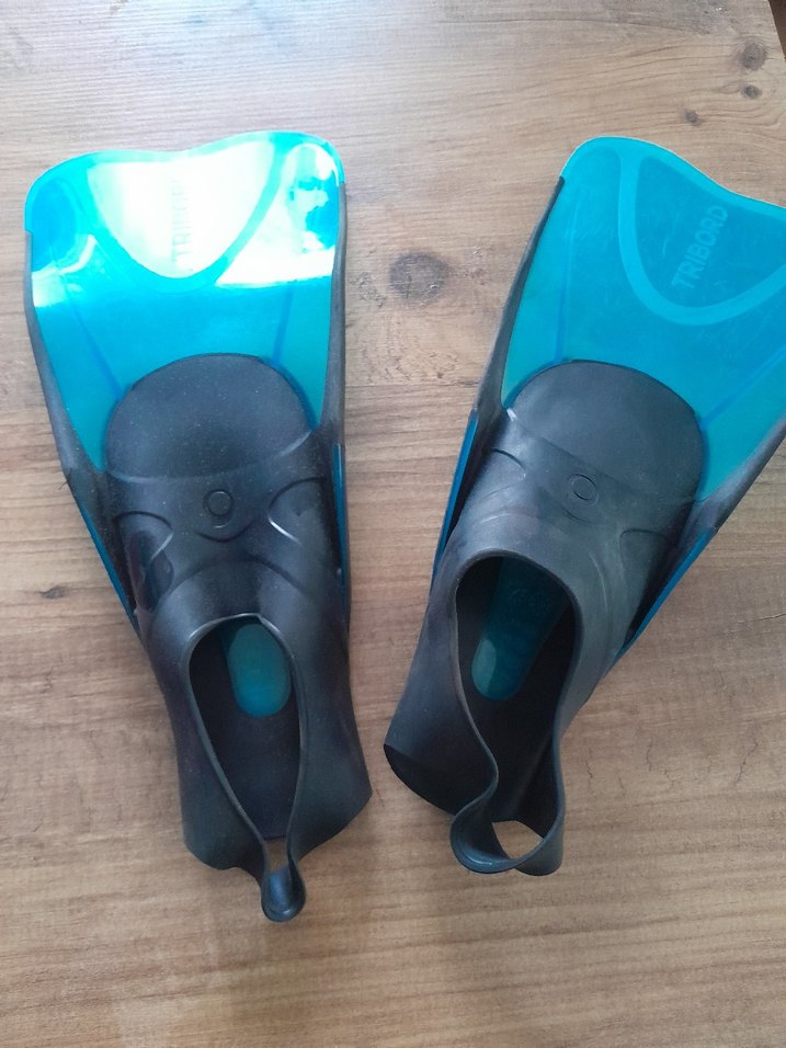 Mavi Erkek Su Ayakkabısı Velcro Bantlı - Görsel 4