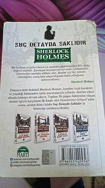  Beden Sherlock Holmes kitapları 