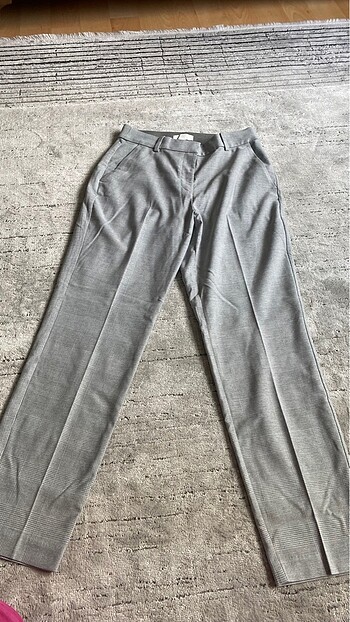 Gri ekose pantolon H&M
