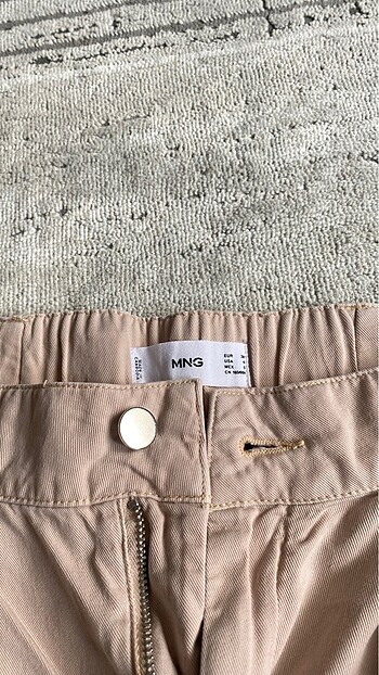 m Beden camel Renk Mango pantolon