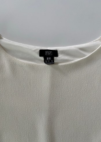 Beyaz F&F Elbise