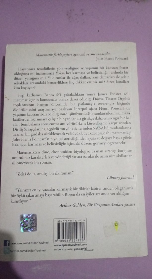 Kaos - Leonard Rosen - Görsel 2