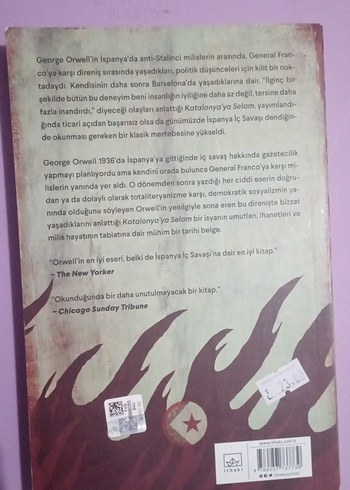 George Orwell - Katalonya'ya Selam Romanı - Görsel 2