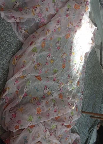 Pembe Baskılı Nevresim Takımı kız çocuk - Görsel 3