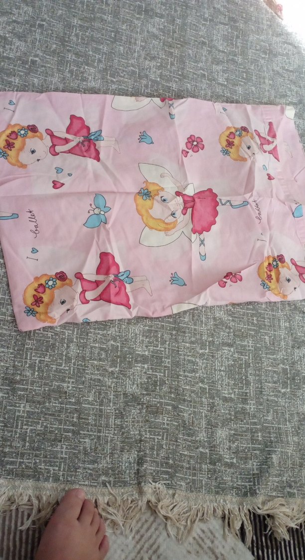 Pembe Baskılı Nevresim Takımı kız çocuk - Görsel 2