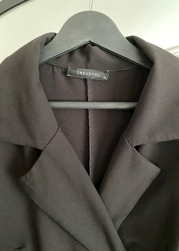 Siyah ceket Elbise - Görsel 4