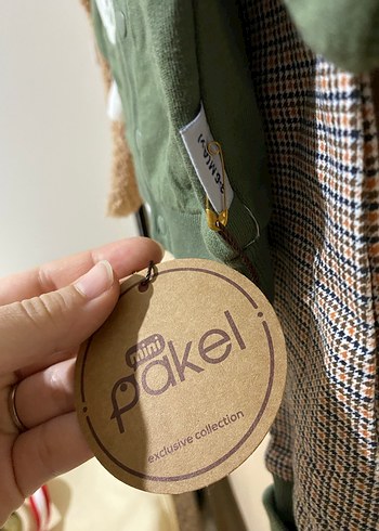 Uzun Kollu Düğmeli Erkek Bebek Takımı - Görsel 3