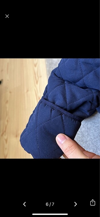 6-9 Ay Beden lacivert Renk Kışlık tulum mont