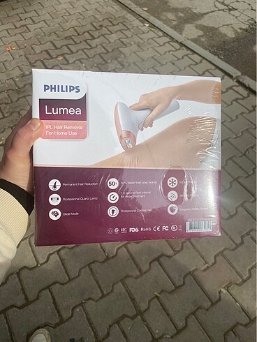 Philips lumea BRI950 model lazer epilasyon makinası - Görsel 2