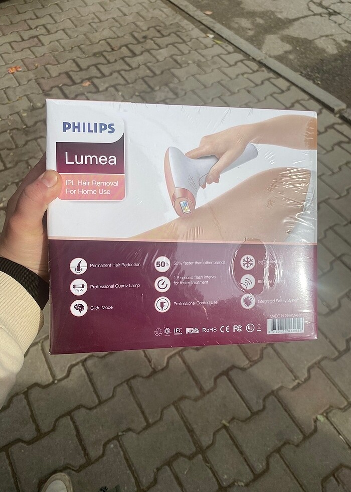 Philips lumea BRI950 model lazer epilasyon makinası - Görsel 2