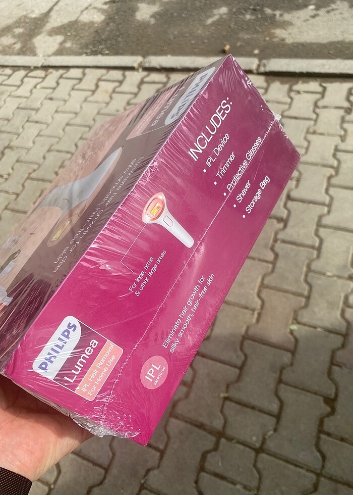 Philips lumea BRI950 model lazer epilasyon makinası - Görsel 4