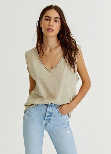 Basic v yaka t-shirt
