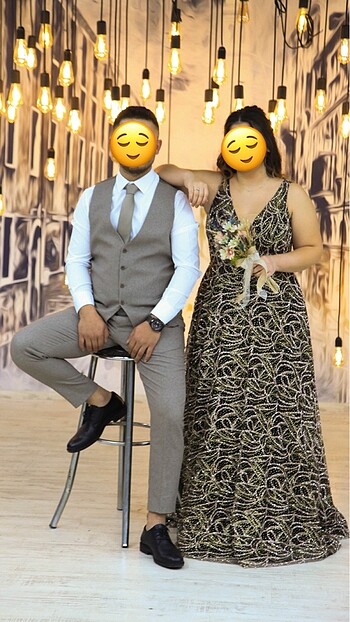 xl Beden Abiye elbise