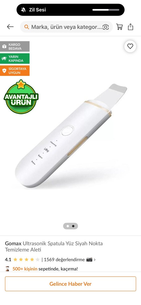 Siyah nokta temizleme spatulası. - Görsel 2