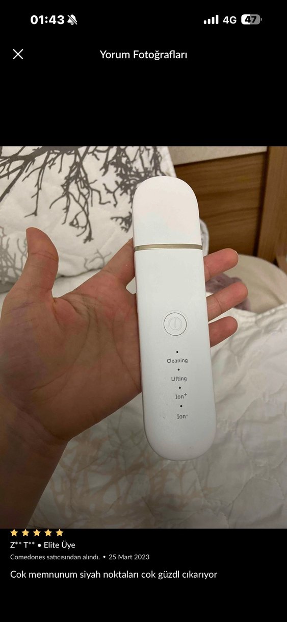 Siyah nokta temizleme spatulası. - Görsel 3