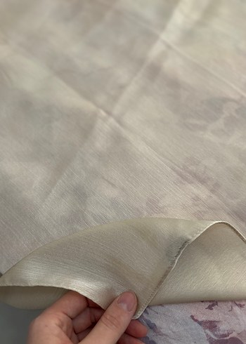 Parlak Bej eşarp - Görsel 3