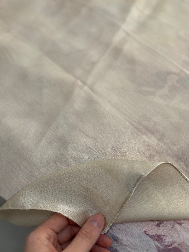 Parlak Bej eşarp - Görsel 3