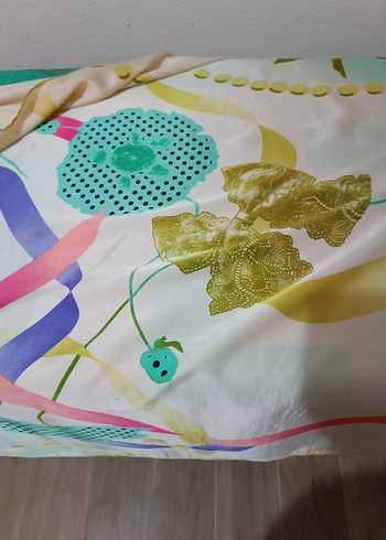 Pierre Cardin silk ipek eşarp - Görsel 3