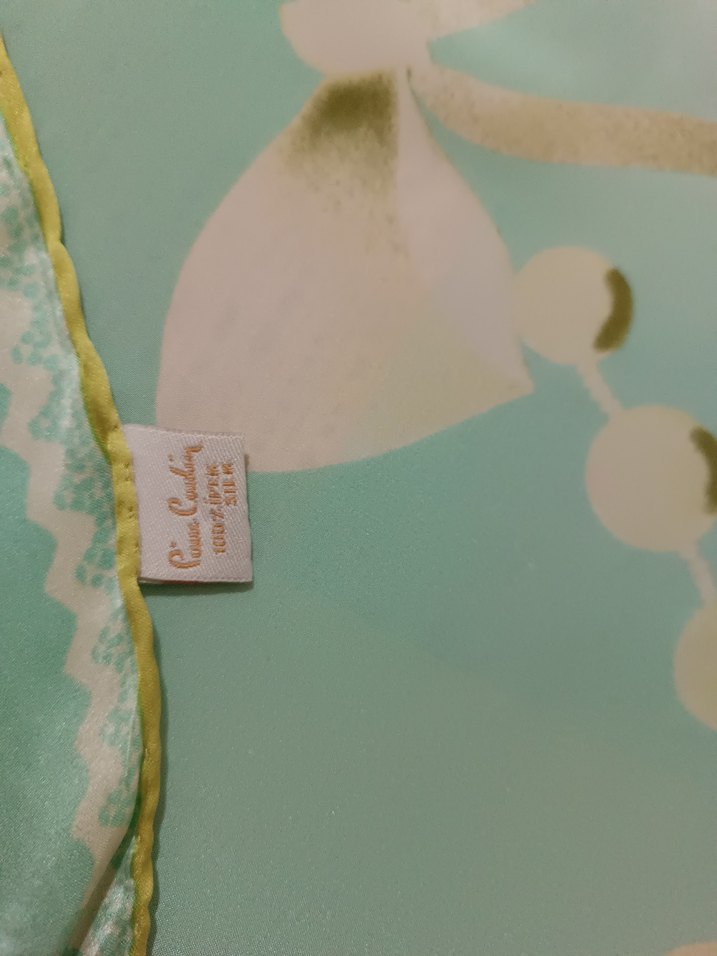 Pierre Cardin silk ipek eşarp - Görsel 5