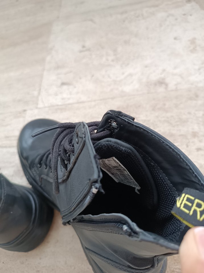 kiz çocuk Siyah Bot. - Görsel 5