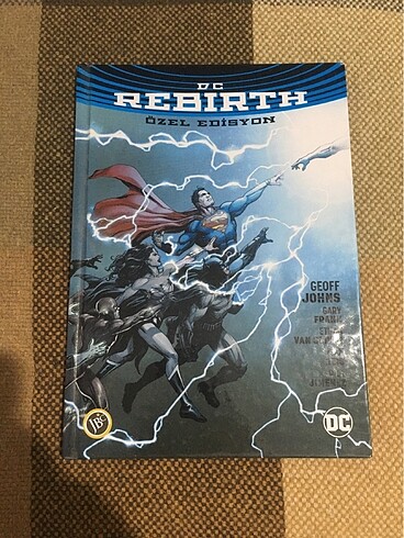 dc rebirth özel edisyon çizgi roman