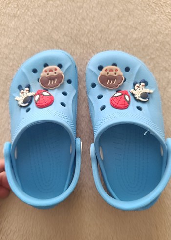 Mavi Baskılı Erkek Çocuk Terliği - Görsel 2