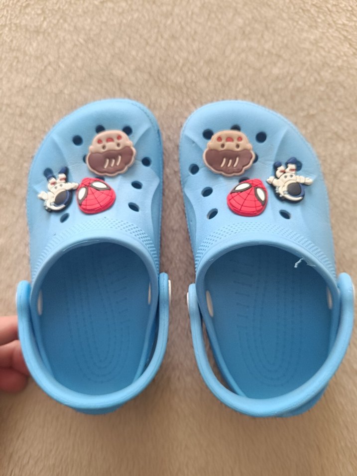 Mavi Baskılı Erkek Çocuk Terliği - Görsel 2