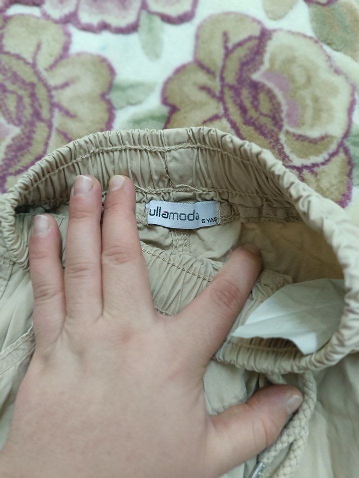 Bej Kargo Pantolon Bol Kesim - Görsel 3