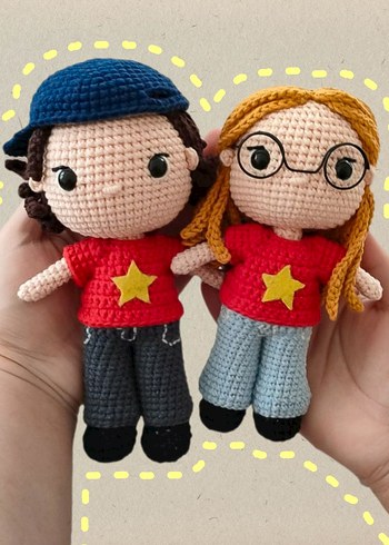 Kişiye özelAmigurumi Bebekler
