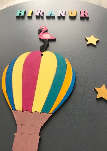 Ikea Renkli Çocuk Kapı süsü