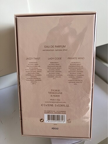 Diğer Valmont Collezione Privata discovery (parfum) set