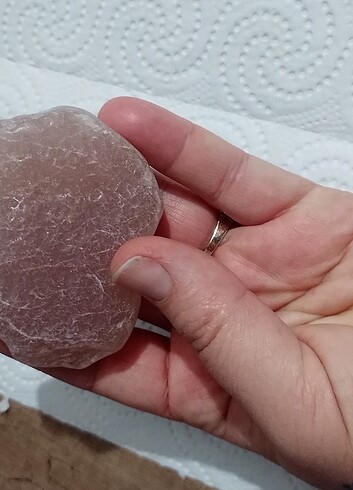 diğer Beden pembe Renk Pembe Gül Kuvars Tası