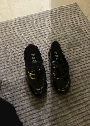Siyah Tokalı Erkek Çocuk Loafer
