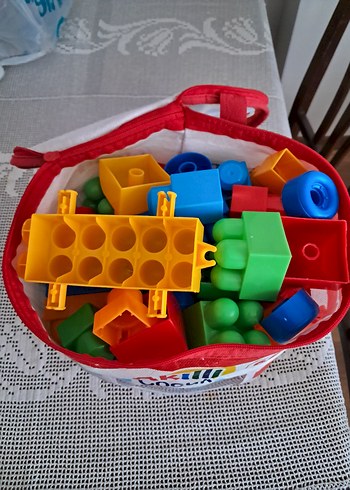 Akıllı Çocuk 60 Parça Renkli Lego Seti - Görsel 4