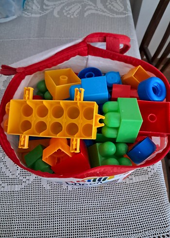 Akıllı Çocuk 60 Parça Renkli Lego Seti - Görsel 3