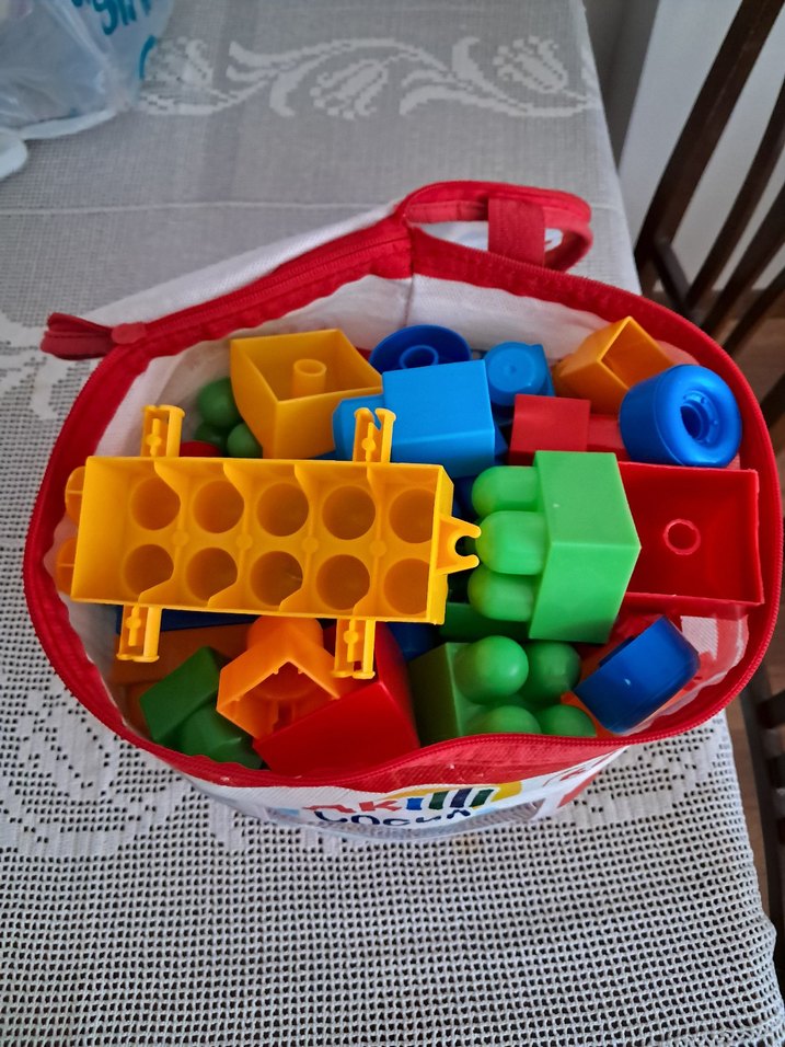 Akıllı Çocuk 60 Parça Renkli Lego Seti - Görsel 4