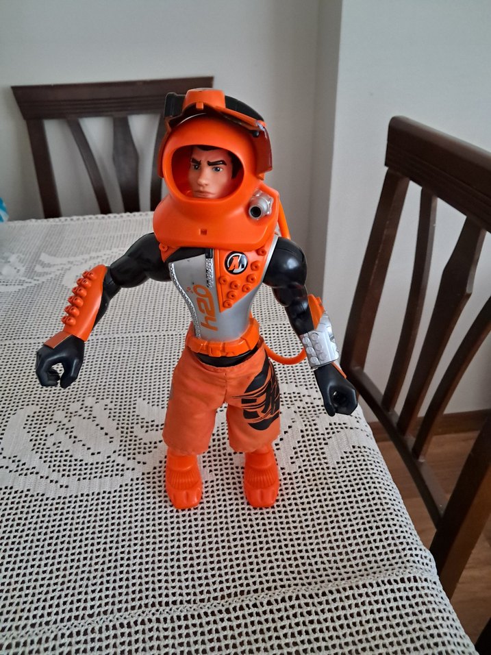Turuncu ve Siyah Actionman Figürleri Set yada Tek - Görsel 2