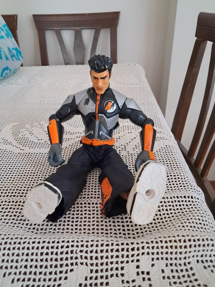 Turuncu ve Siyah Actionman Figürleri Set yada Tek - Görsel 3