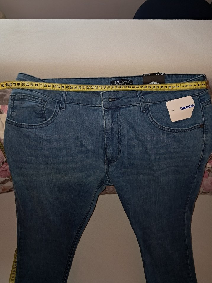 Erkek Mavi LCW Skinny  Jean - Görsel 2