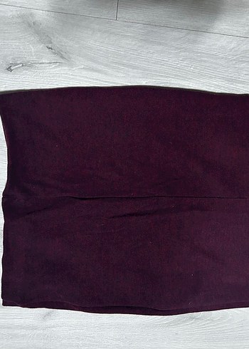 34 Beden Bordo Midi Kalem Etek