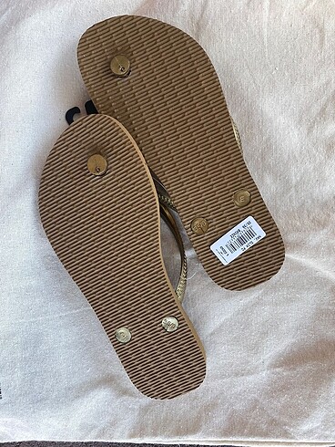 38 Beden Havaianas Slim Terlik Bronze