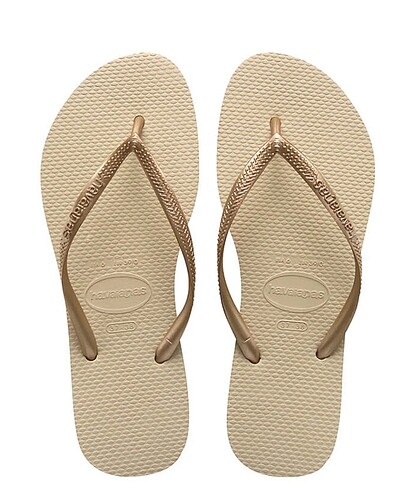 Havaianas Slim Terlik Dour Claro(Kum)