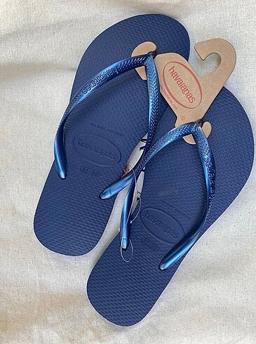 Havaianas Havaianas Slim Terlik Lacivert